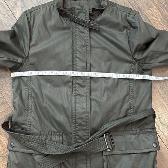 Coach Waxed Belt Hack Utility Jacket Leather Details - Picture 15 of 16